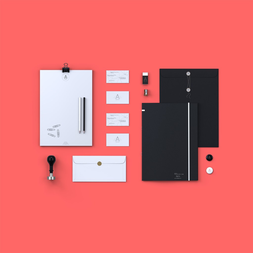 高档企业办公用品VI样机