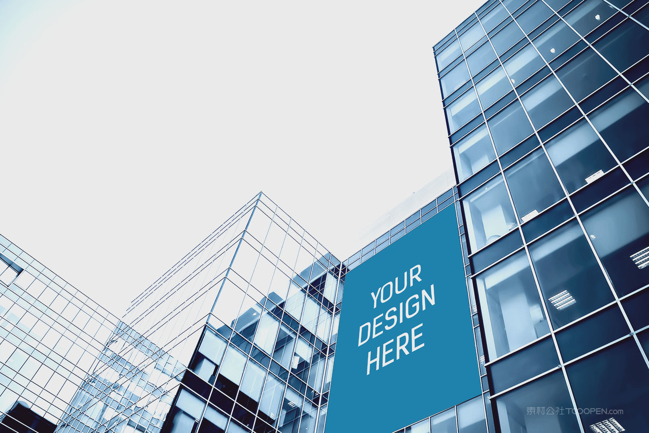 大型户外广告牌高层楼体广告样机 (23)