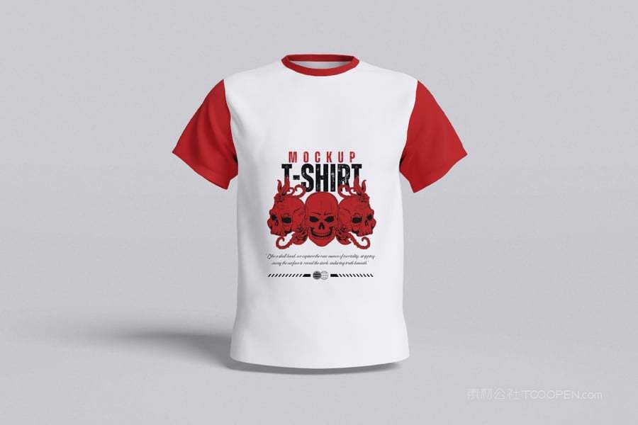 男士t恤样机