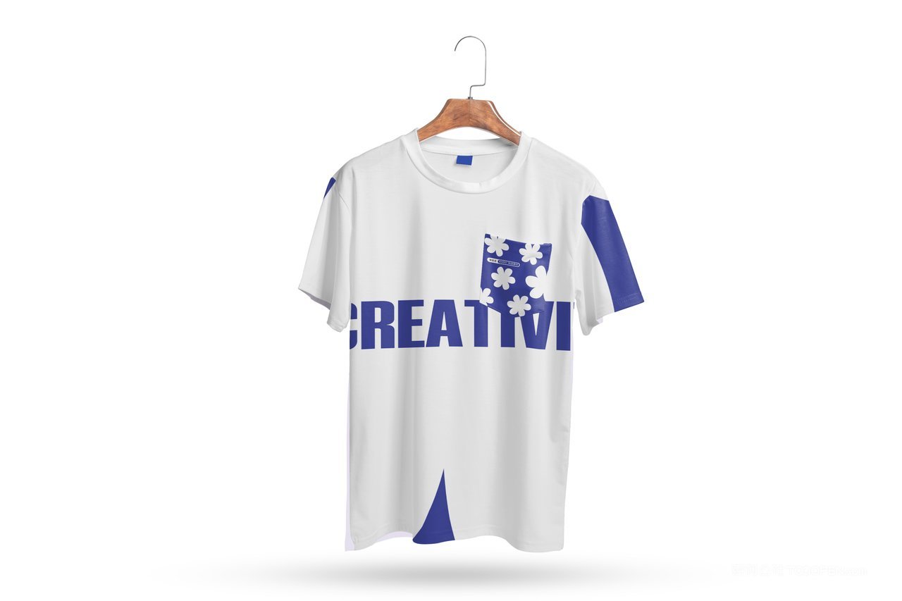 品牌VI形象展示样机短袖