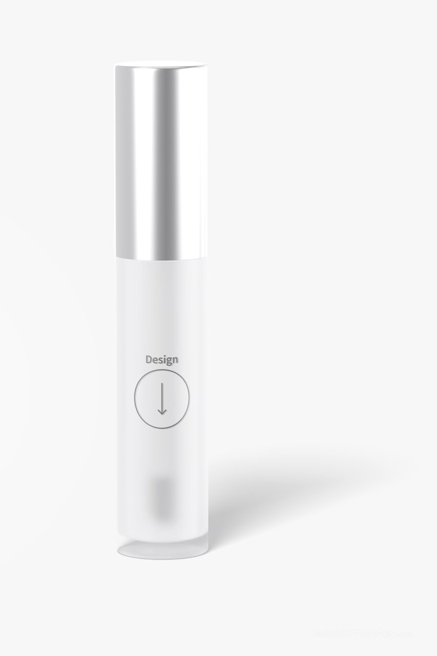 【2136期】高端大气精美妆彩妆口红唇彩唇蜜唇釉多角度包装设计样机 (1)