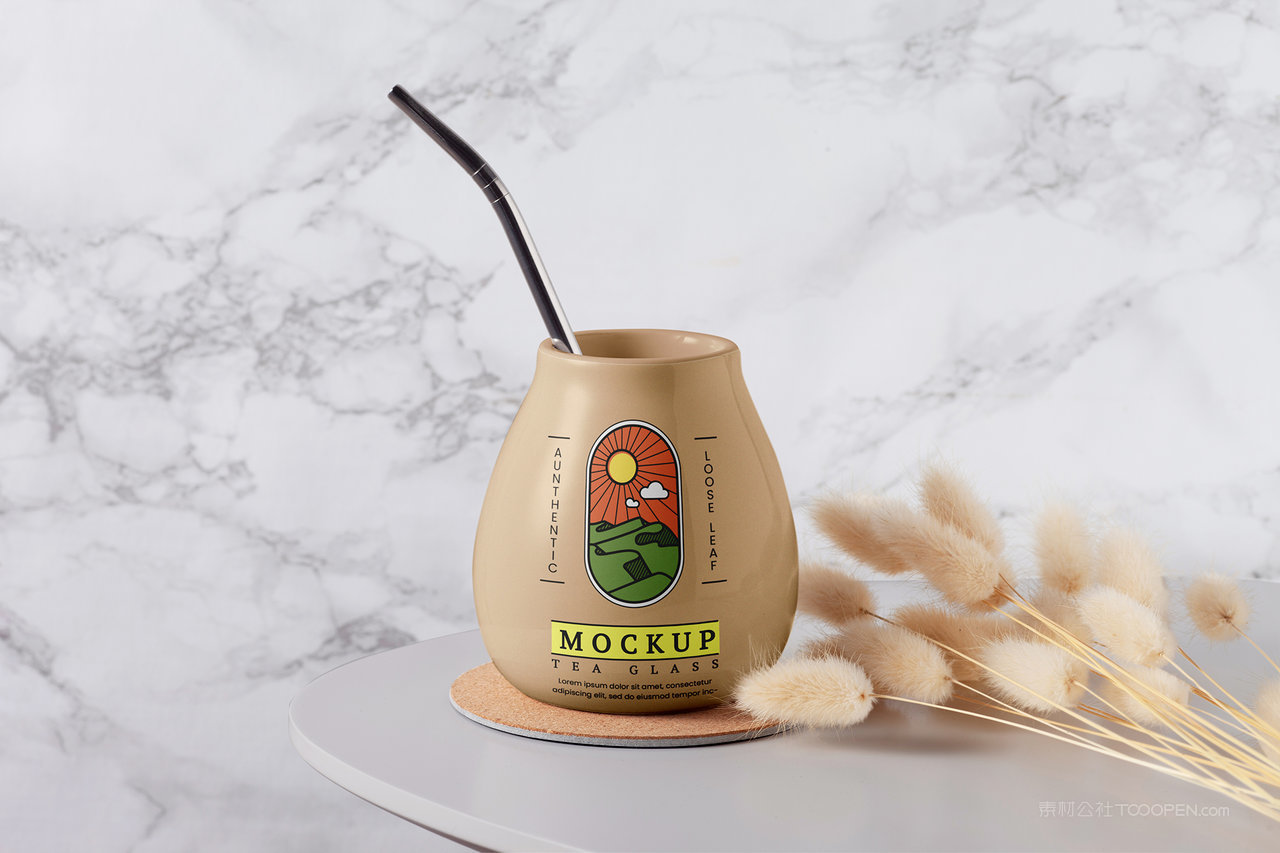 【2250期】中国禅意传统陶瓷茶叶罐样机 (3)