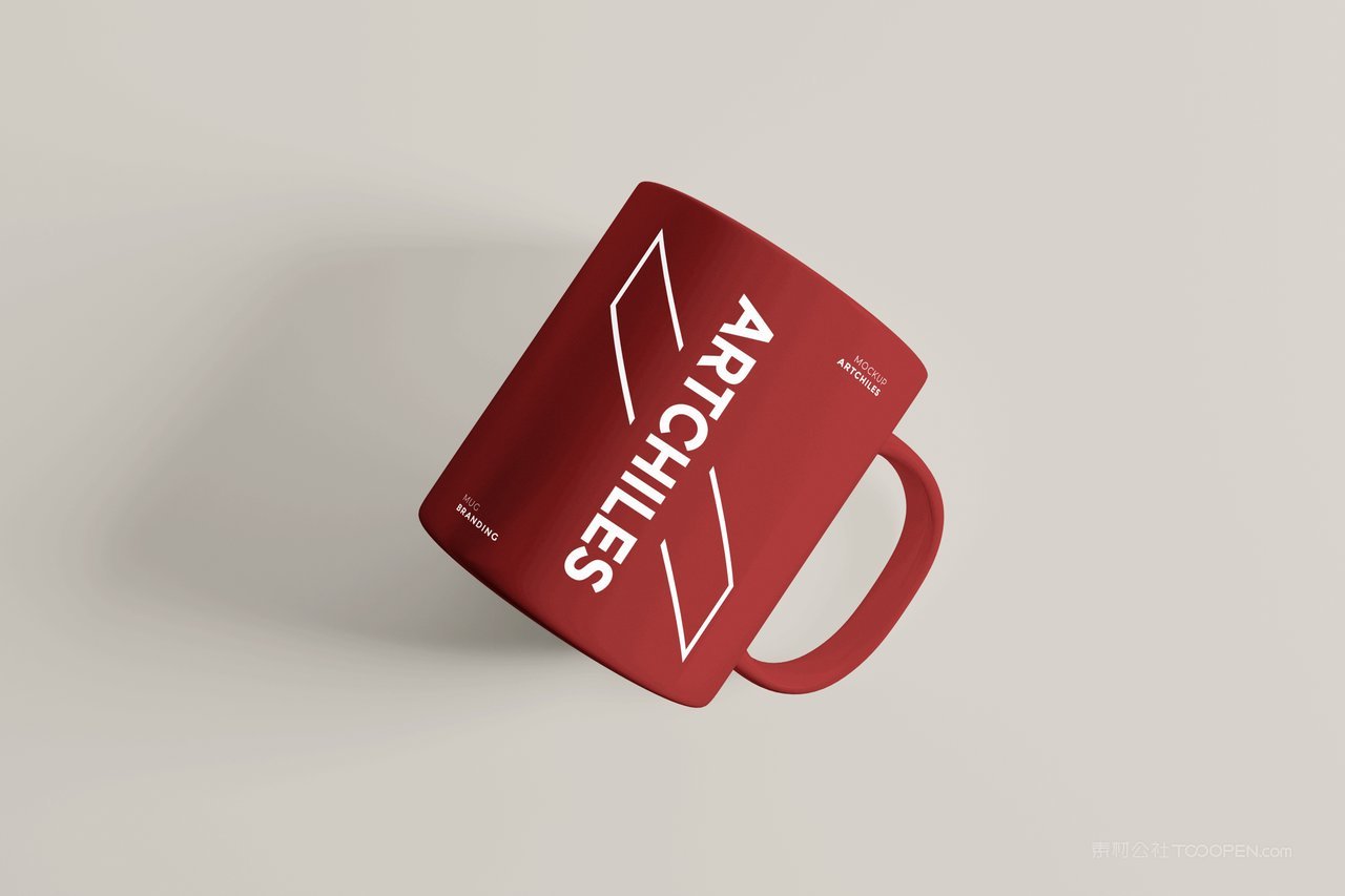 马克杯陶瓷水杯样机