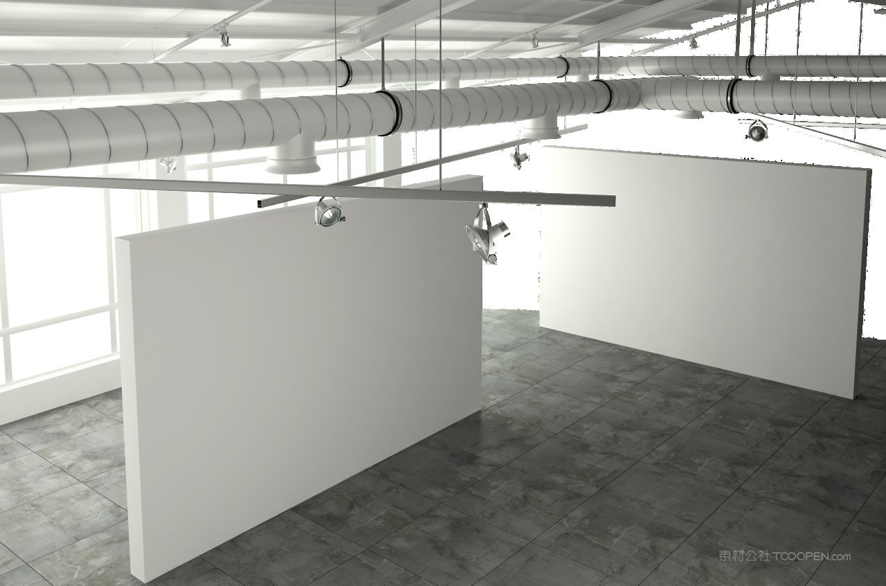 画廊展示效果样机(3)