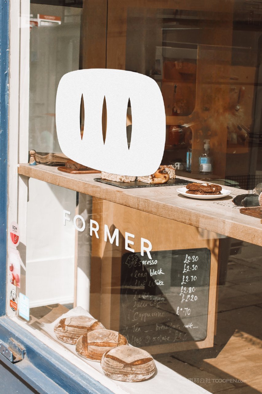 【1537期】烘培面包品牌vi贴图样机之户外导视 (5)