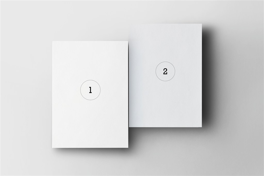 宣传单DM单页样机智能模板