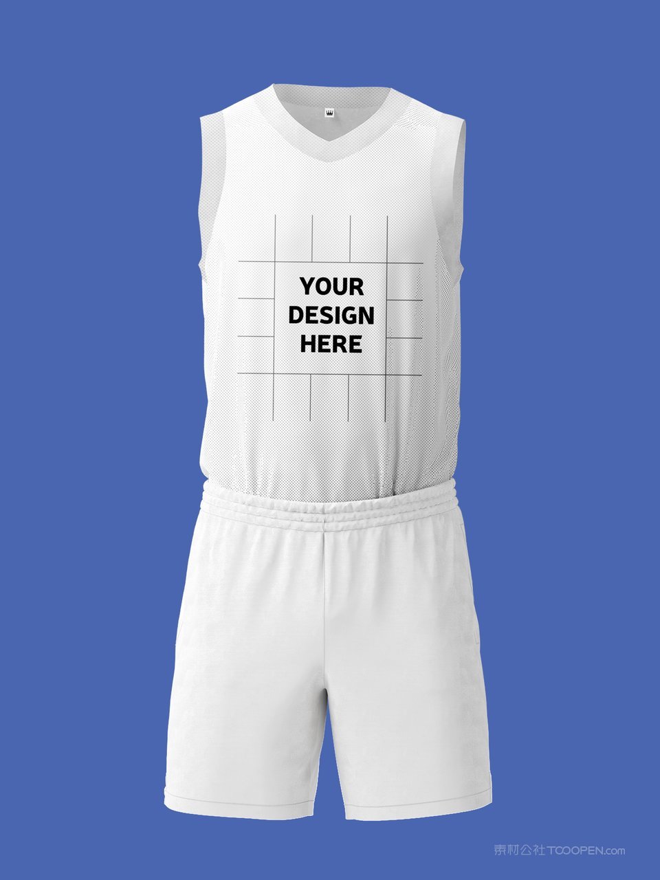 男士无袖T恤样机