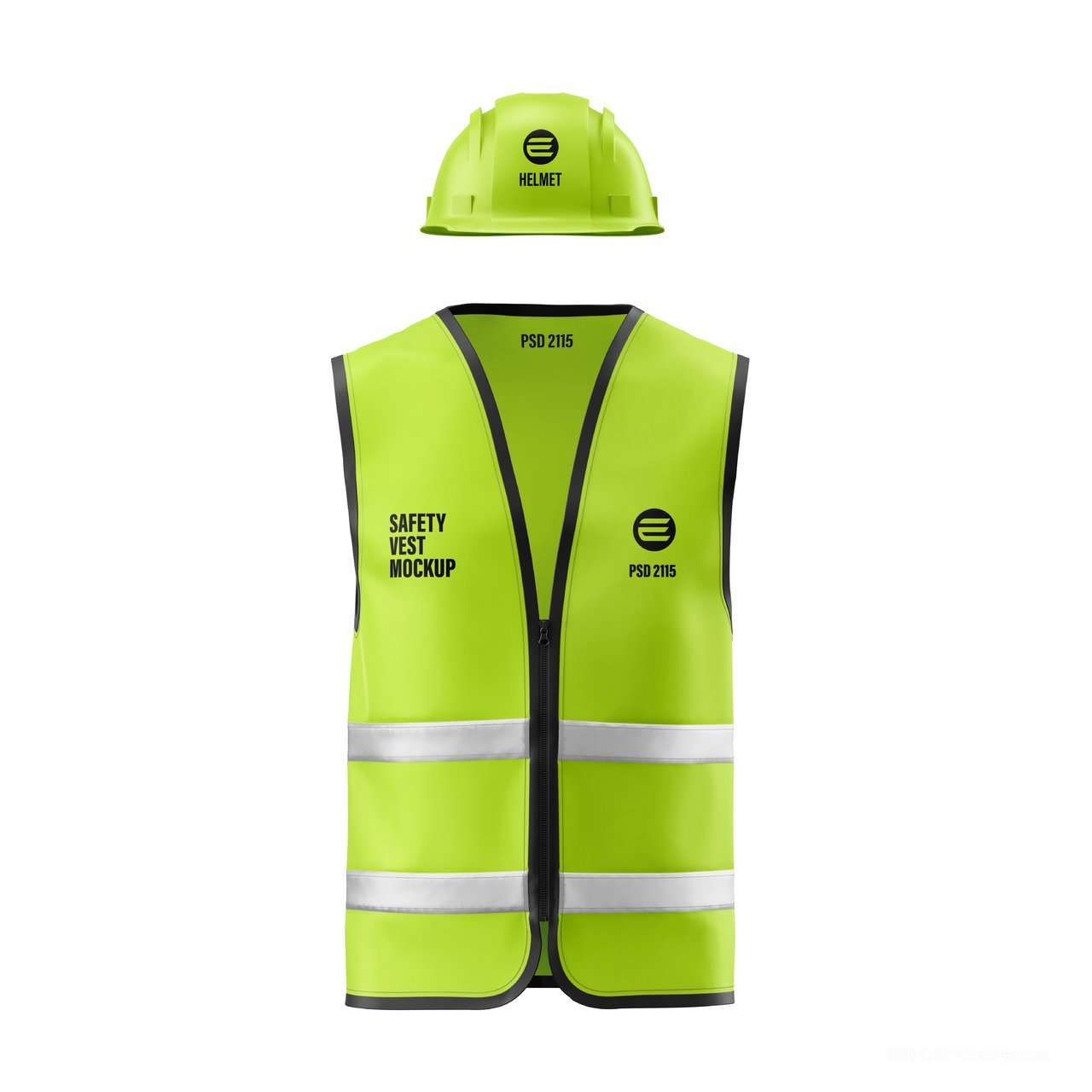 安全背心头盔样机