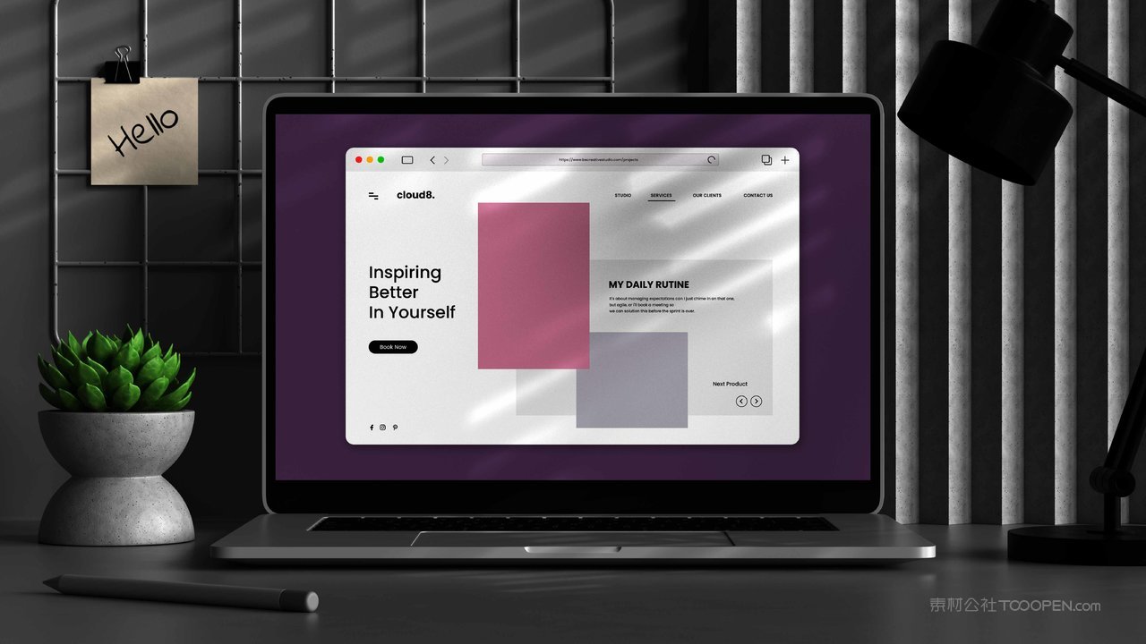 笔记本电脑样机