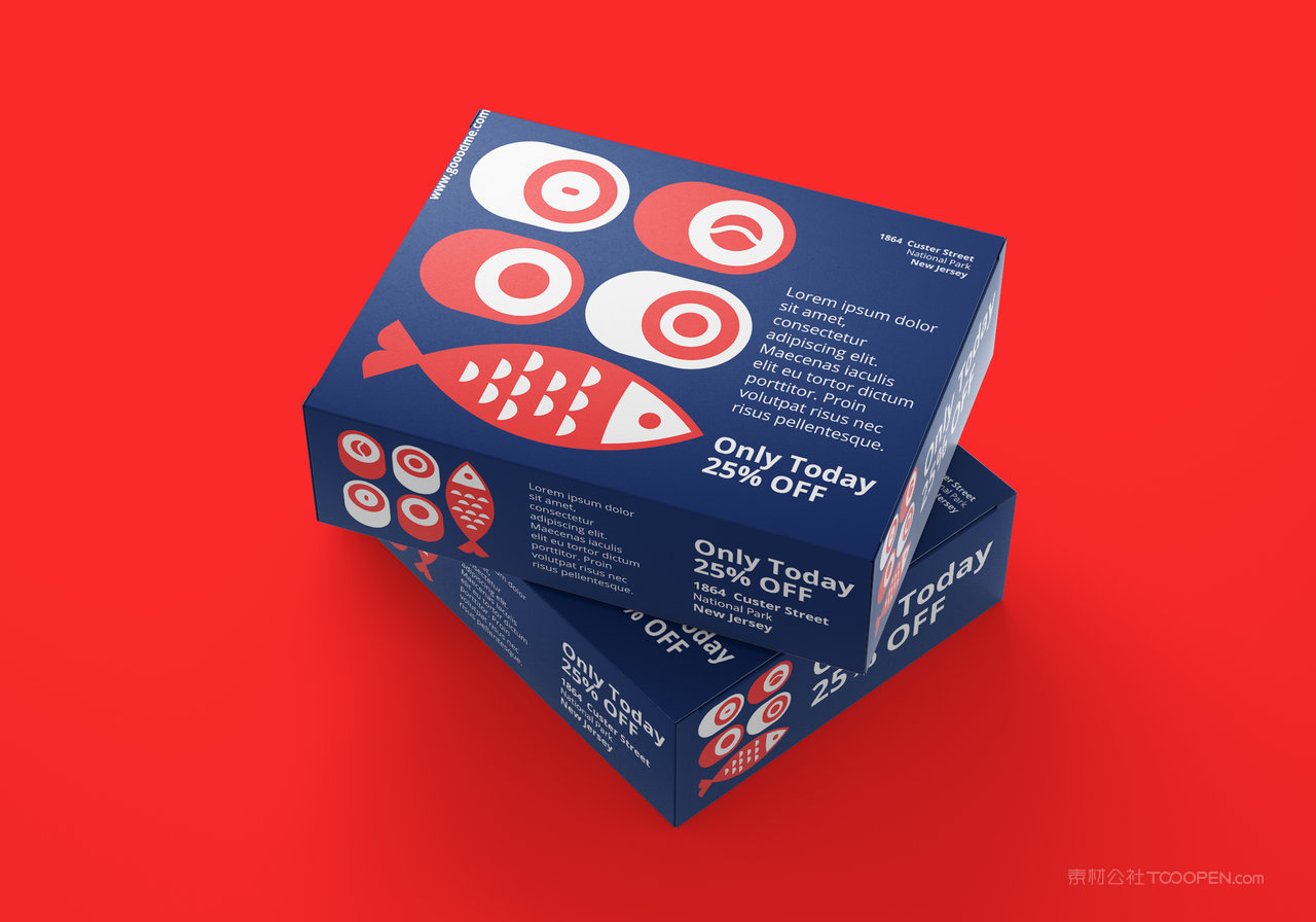 日式餐饮品牌食品包装盒样机 (7)