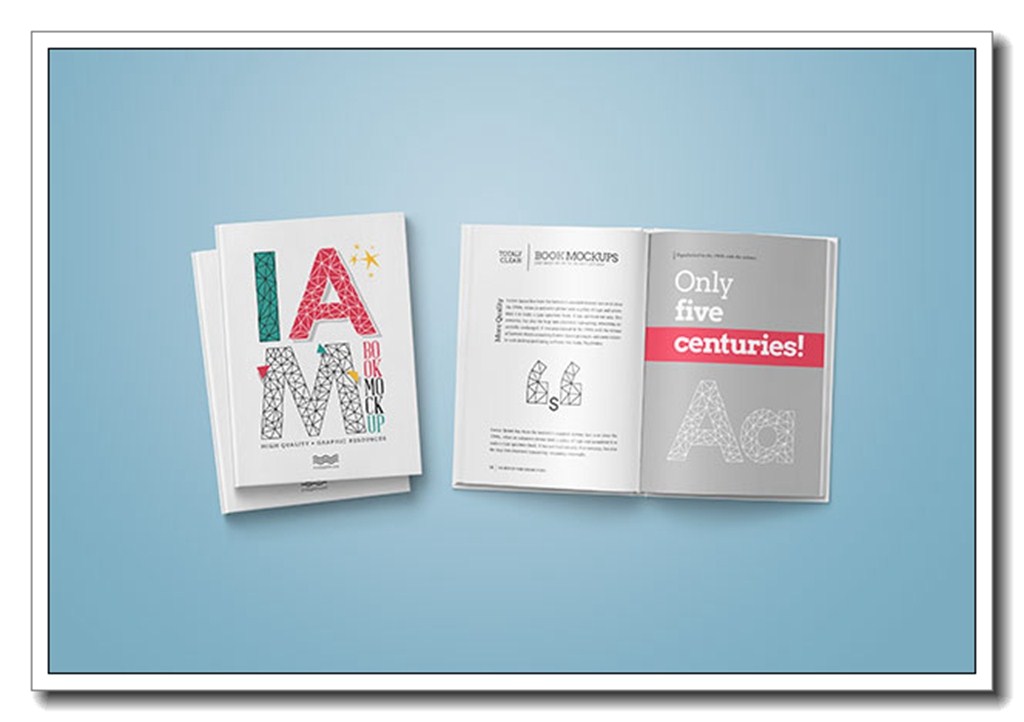 小册子画册样机