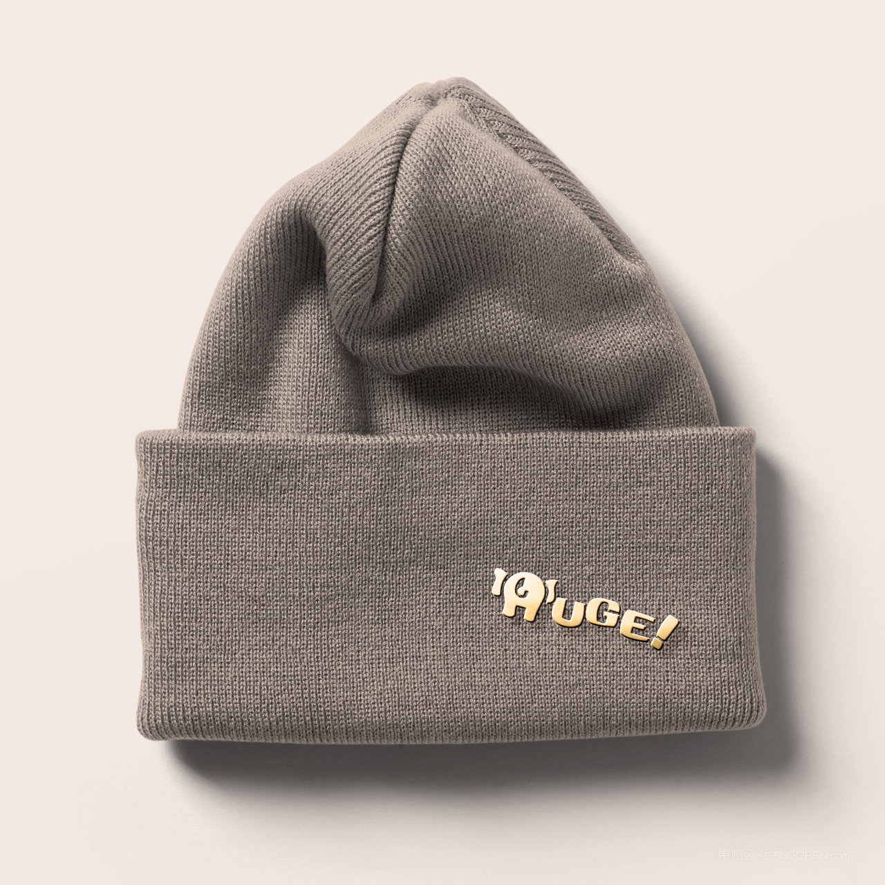 服装品牌vi帽子贴图样机