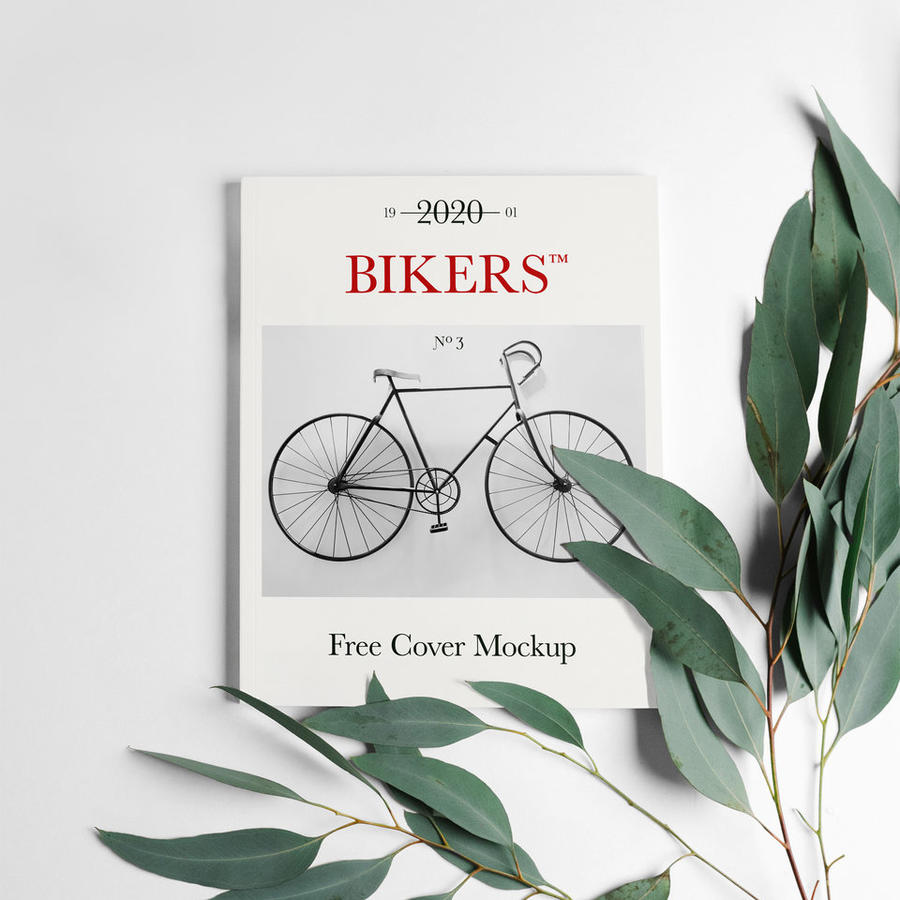 book杂志书籍企业画册展示场景样机 (7)