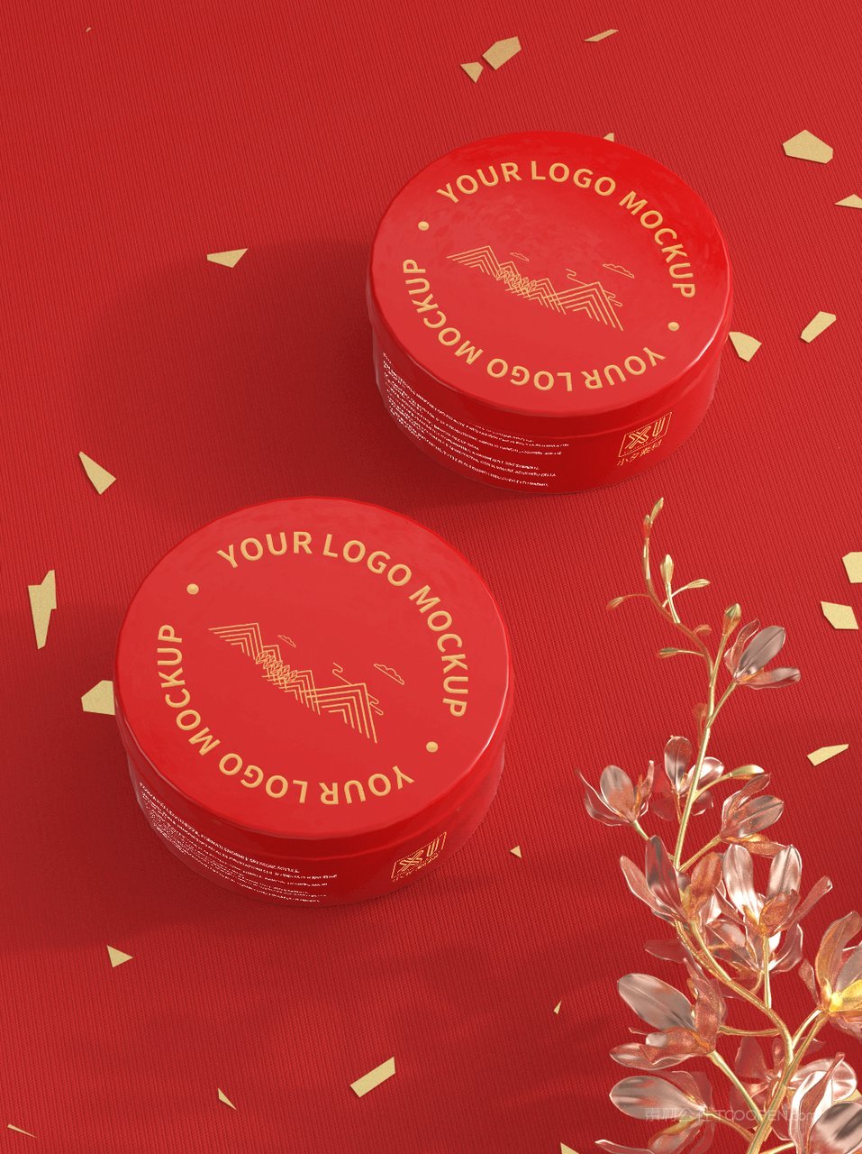 中国潮文创贺岁年货圆罐礼盒装样机 (7)