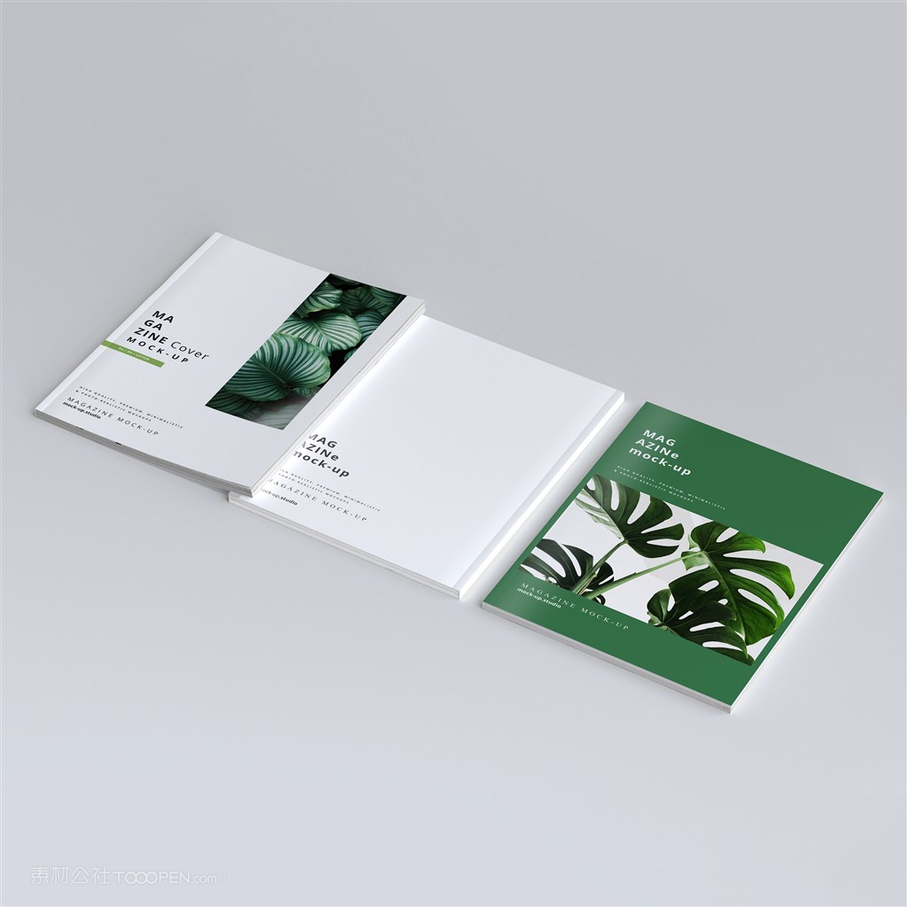 杂志贴图样机