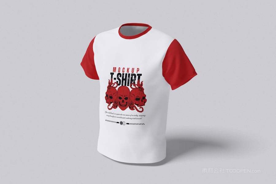 男士t恤样机