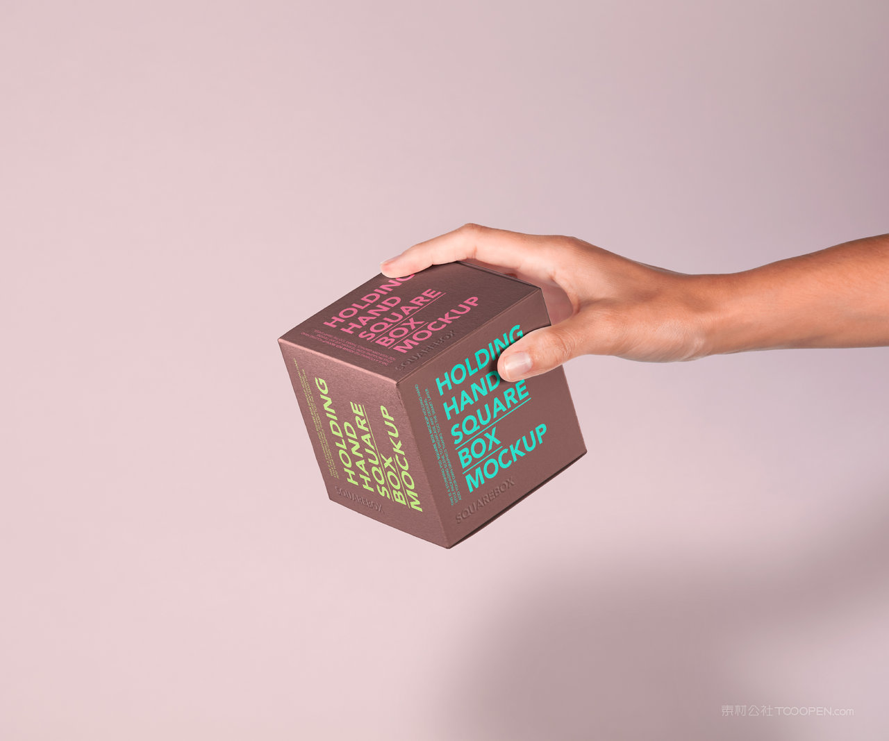 长方形潮玩文创包装纸盒vi贴图样机 (11)