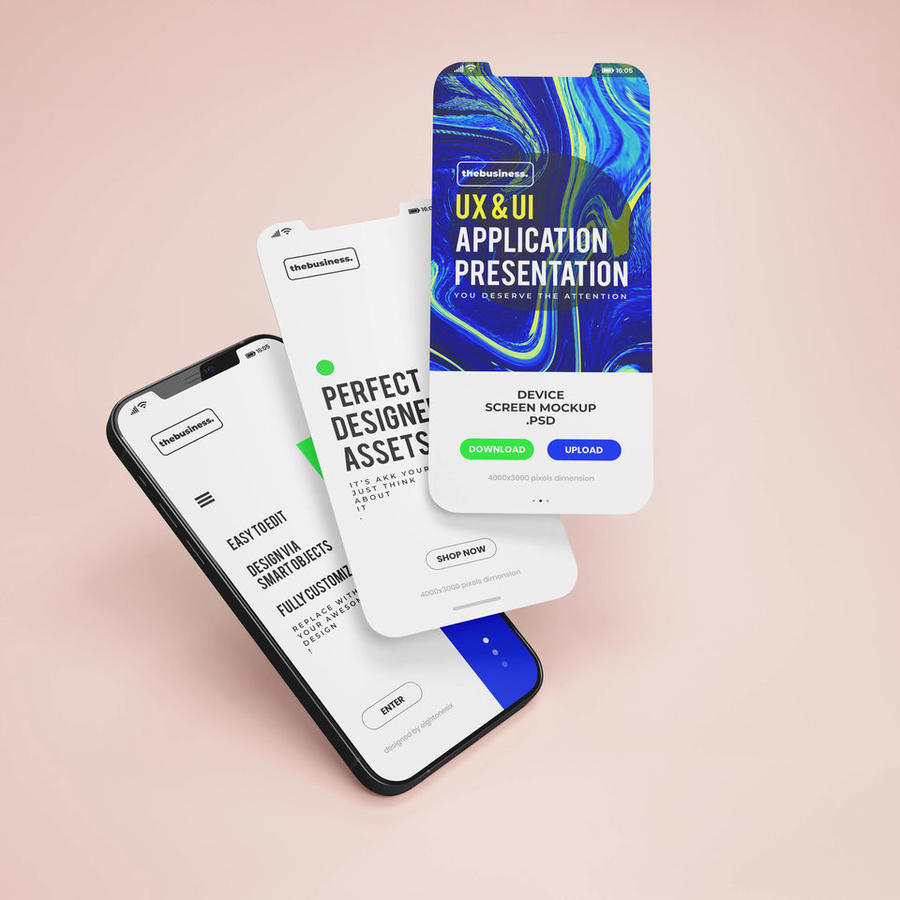 iphone12模拟app样机