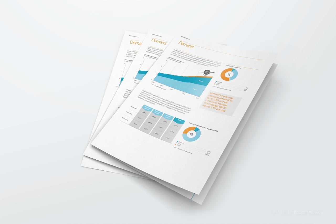 海报企业宣传单页vi形象样机 (5)