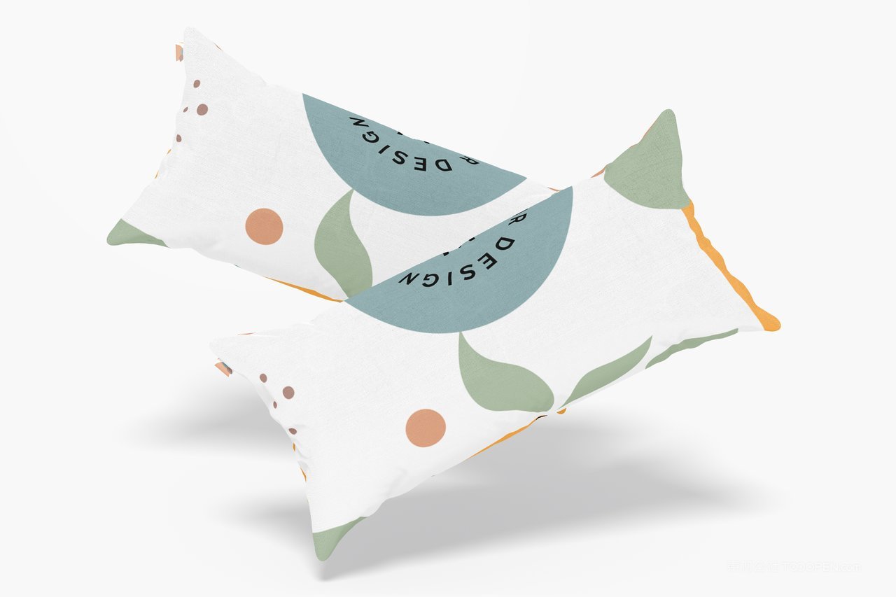 方形抱靠枕坐垫印花图案贴图样机 (12)