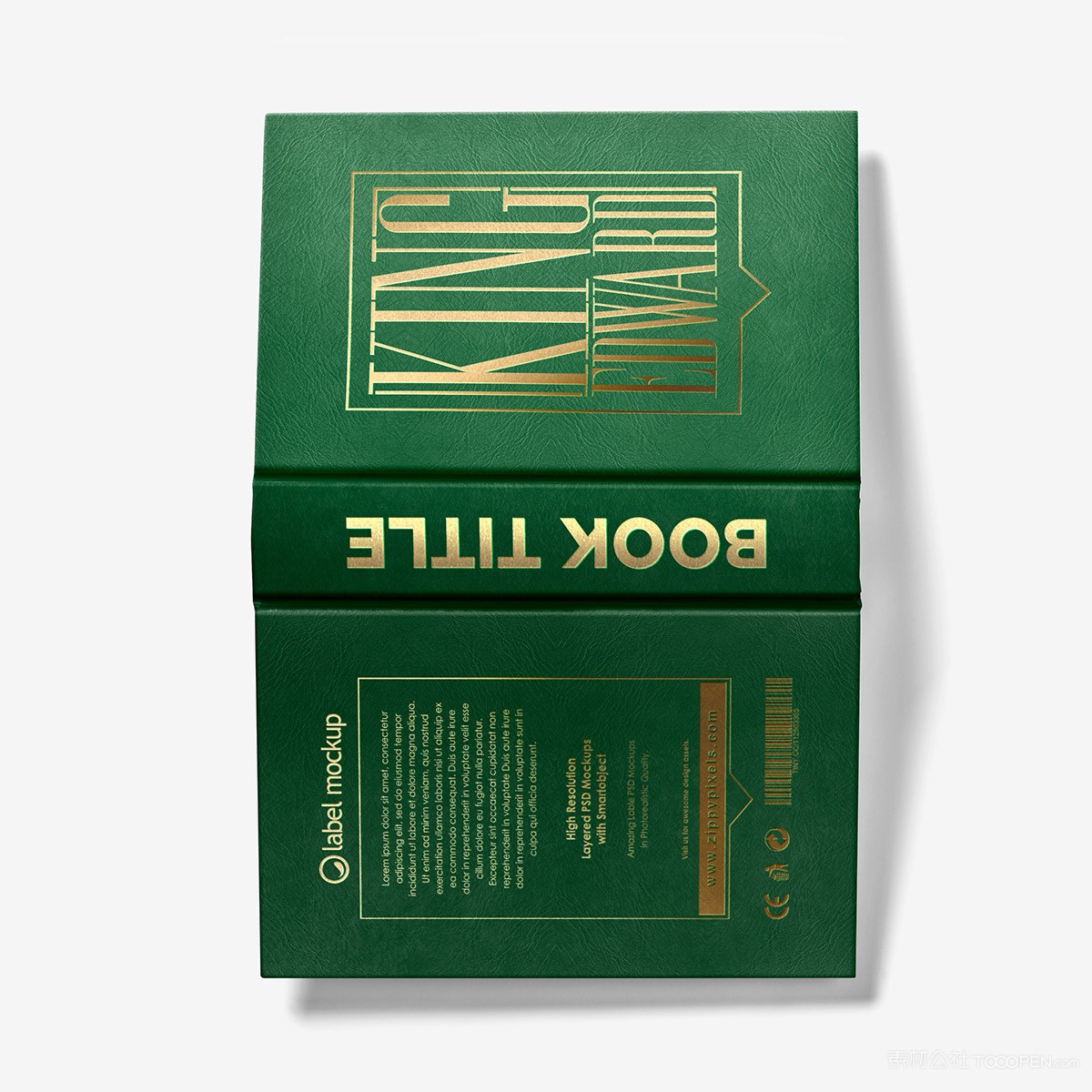 硬壳精装书本样机