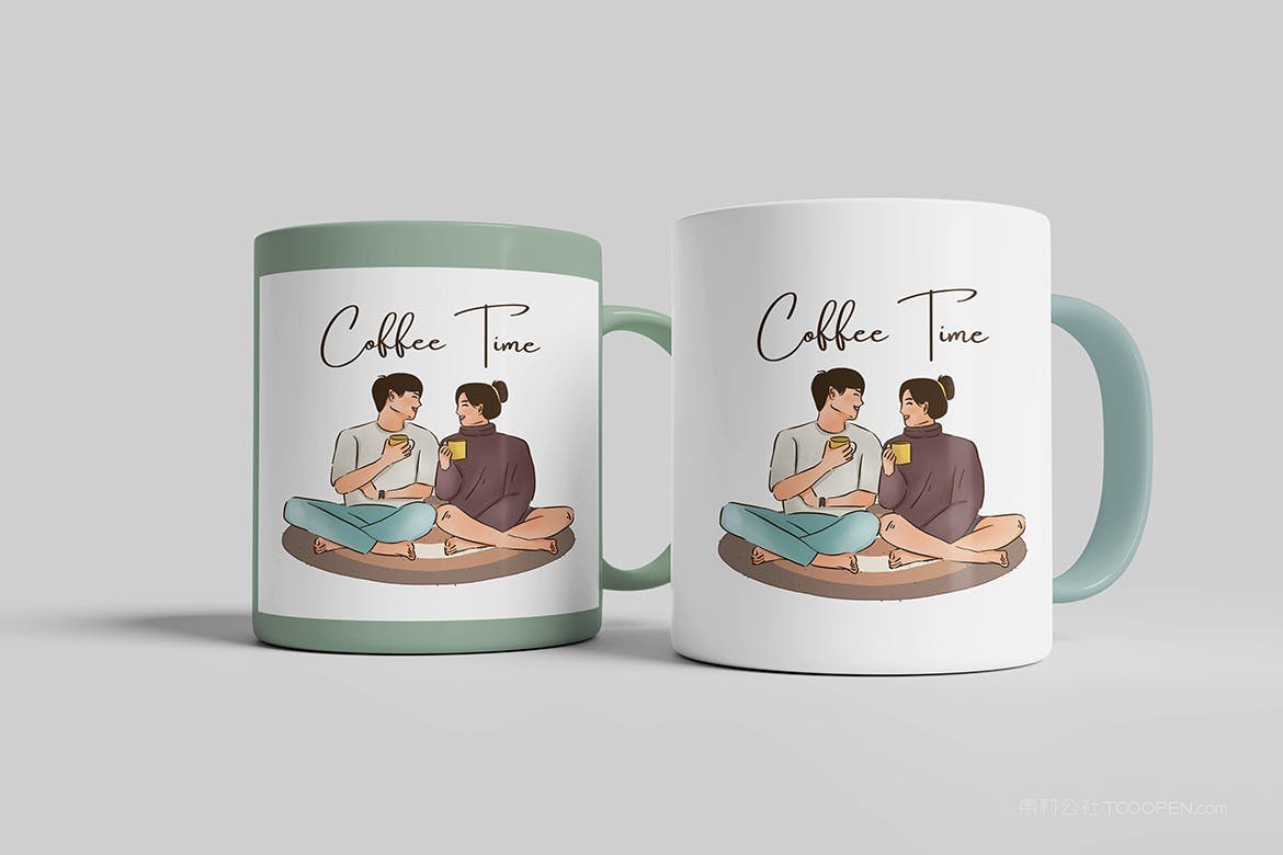 马克杯图案样机