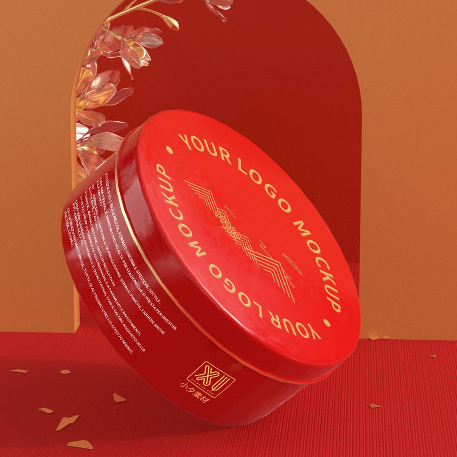 中国潮文创贺岁年货圆罐礼盒装样机 (8)