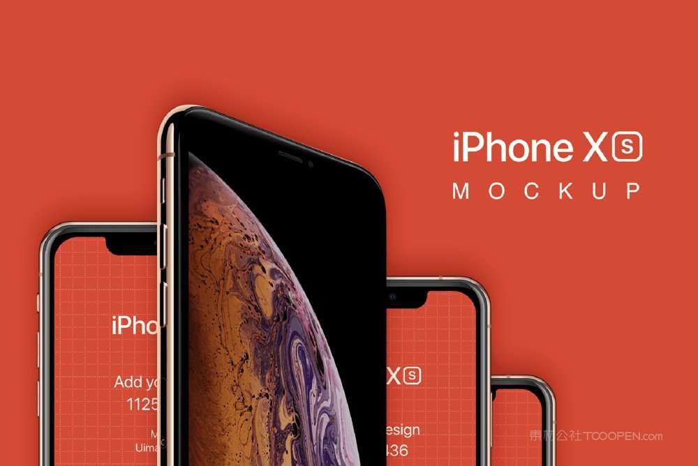 iphonexr宣传海报样机