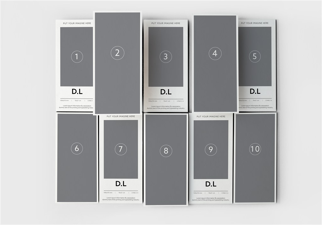 宣传单DM单页样机智能模板