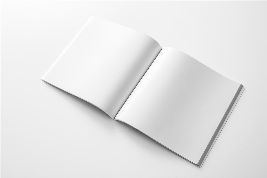 厚方形画册杂志宣传册内页样机