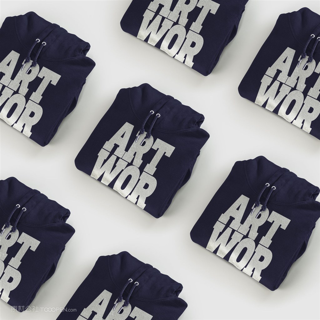 带领长袖卫衣工装服装展示样机