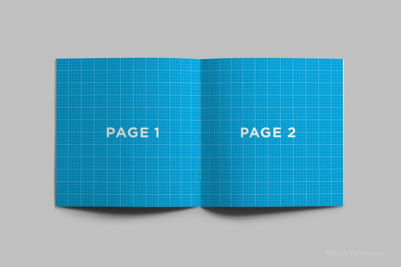 家居生活杂志细节方形画册样机 (4)