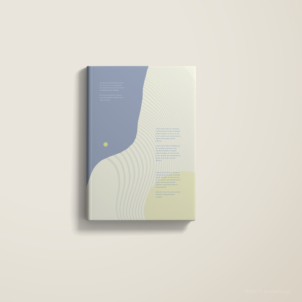 本子书籍画册贴图样机