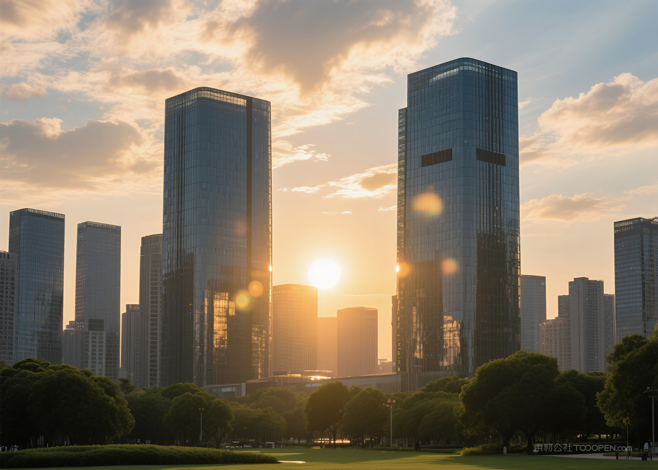 自然云层美丽天空云彩唯美日出风景