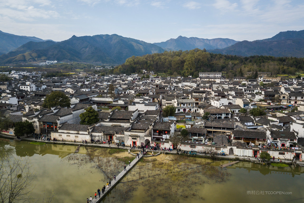 航拍宏村 (5)