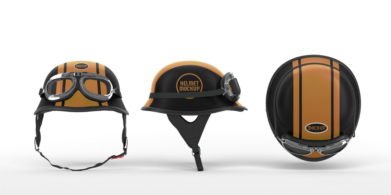 【2039期】安全头盔贴图样机 (8)