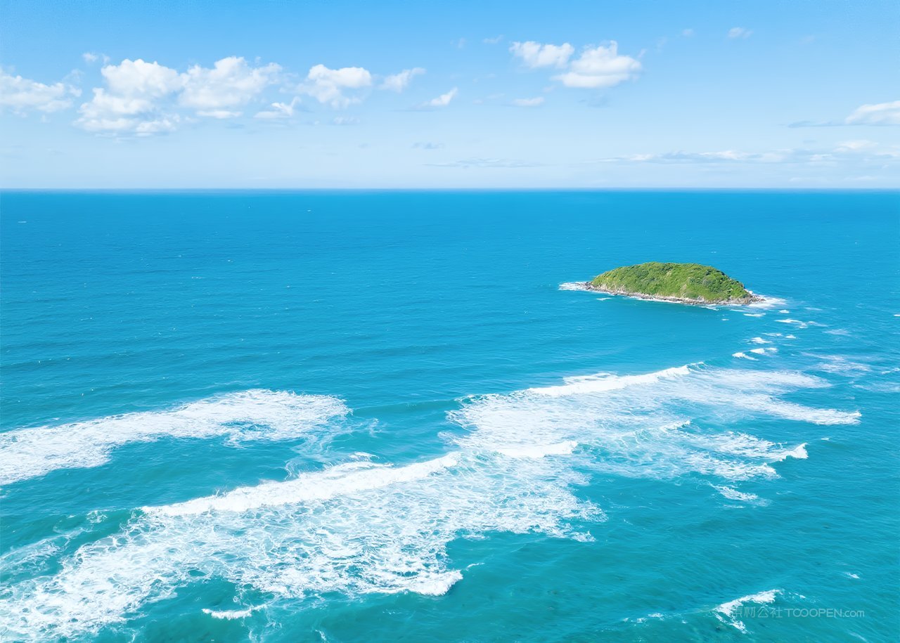 海边大海景观天空海景自然风景海滩