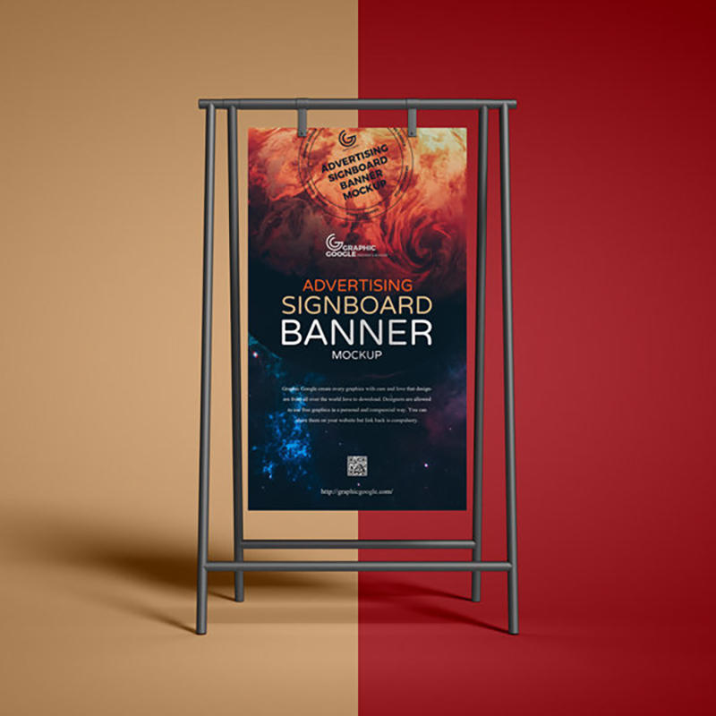 广告招牌横幅样机