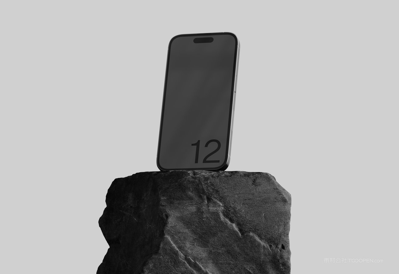 【2091期】商务黑冷淡风小众艺术样机 (20)