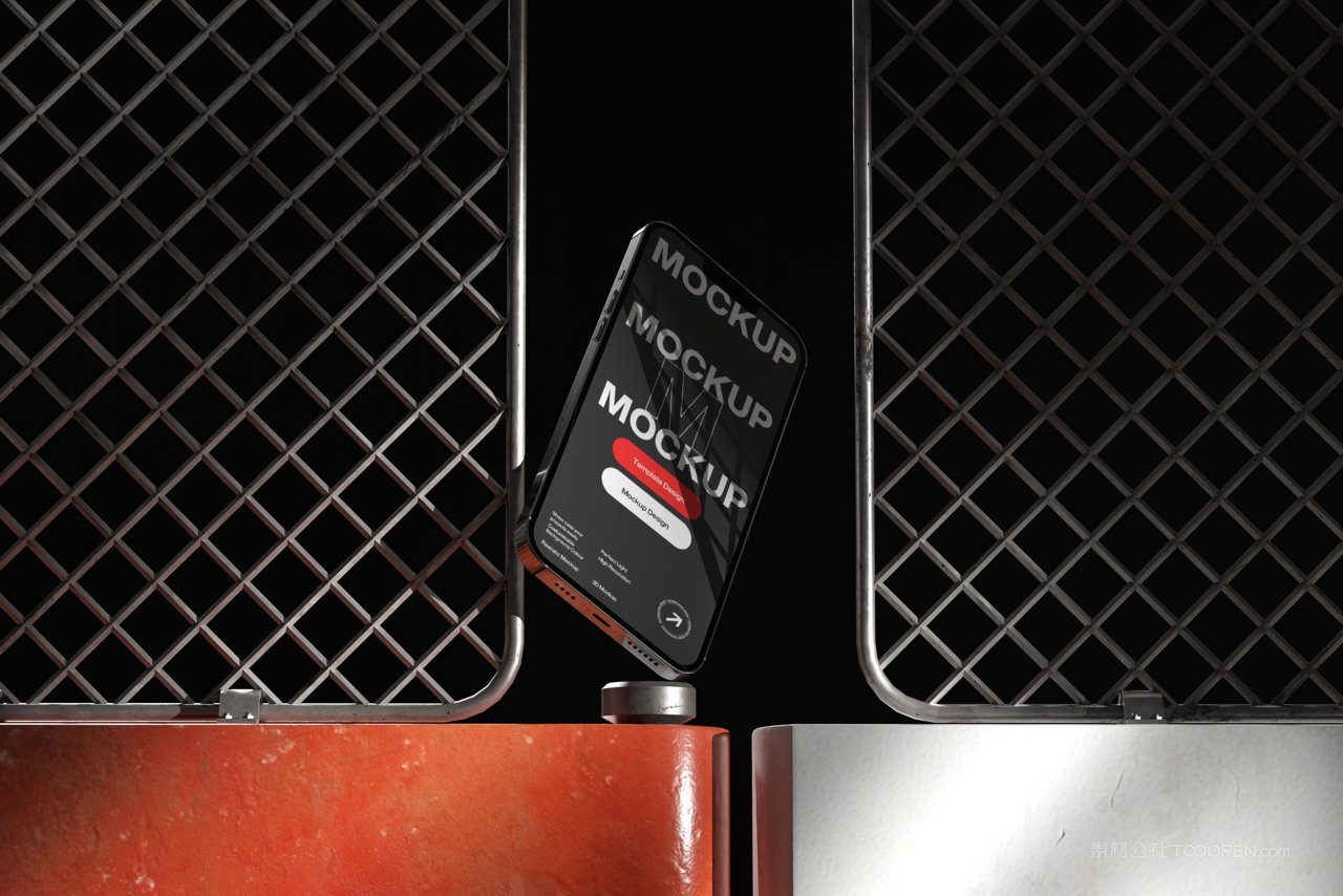 工业风格手机样机