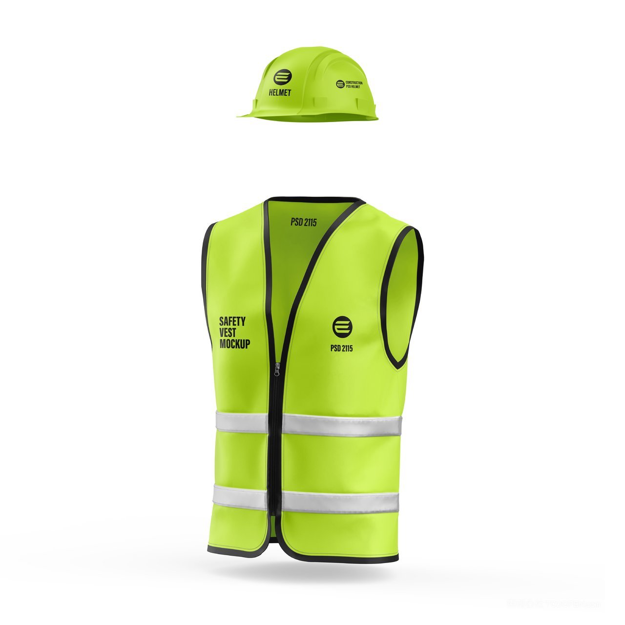 安全背心头盔样机