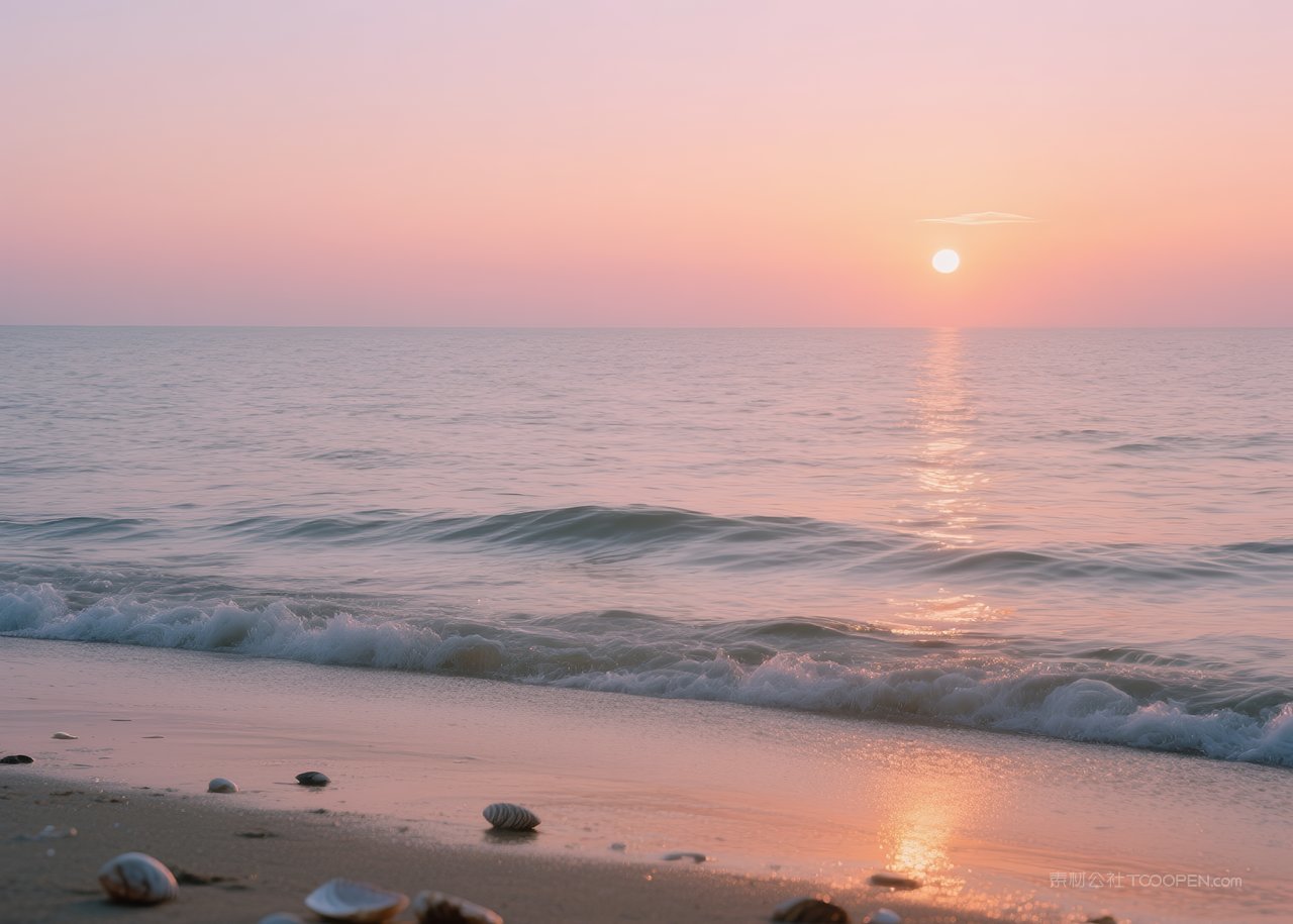 大海风景景观自然天空海景海滩海边