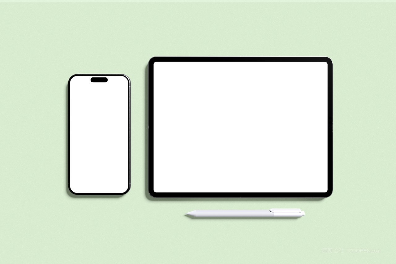 智能手机和平板样机