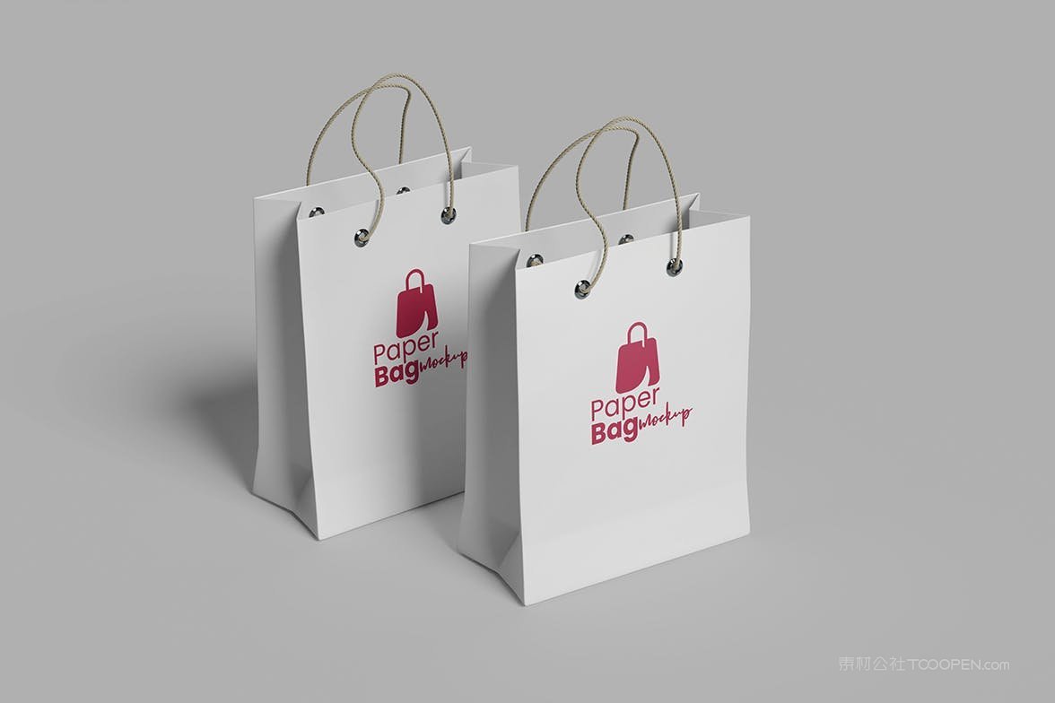 纸质礼品购物袋样机