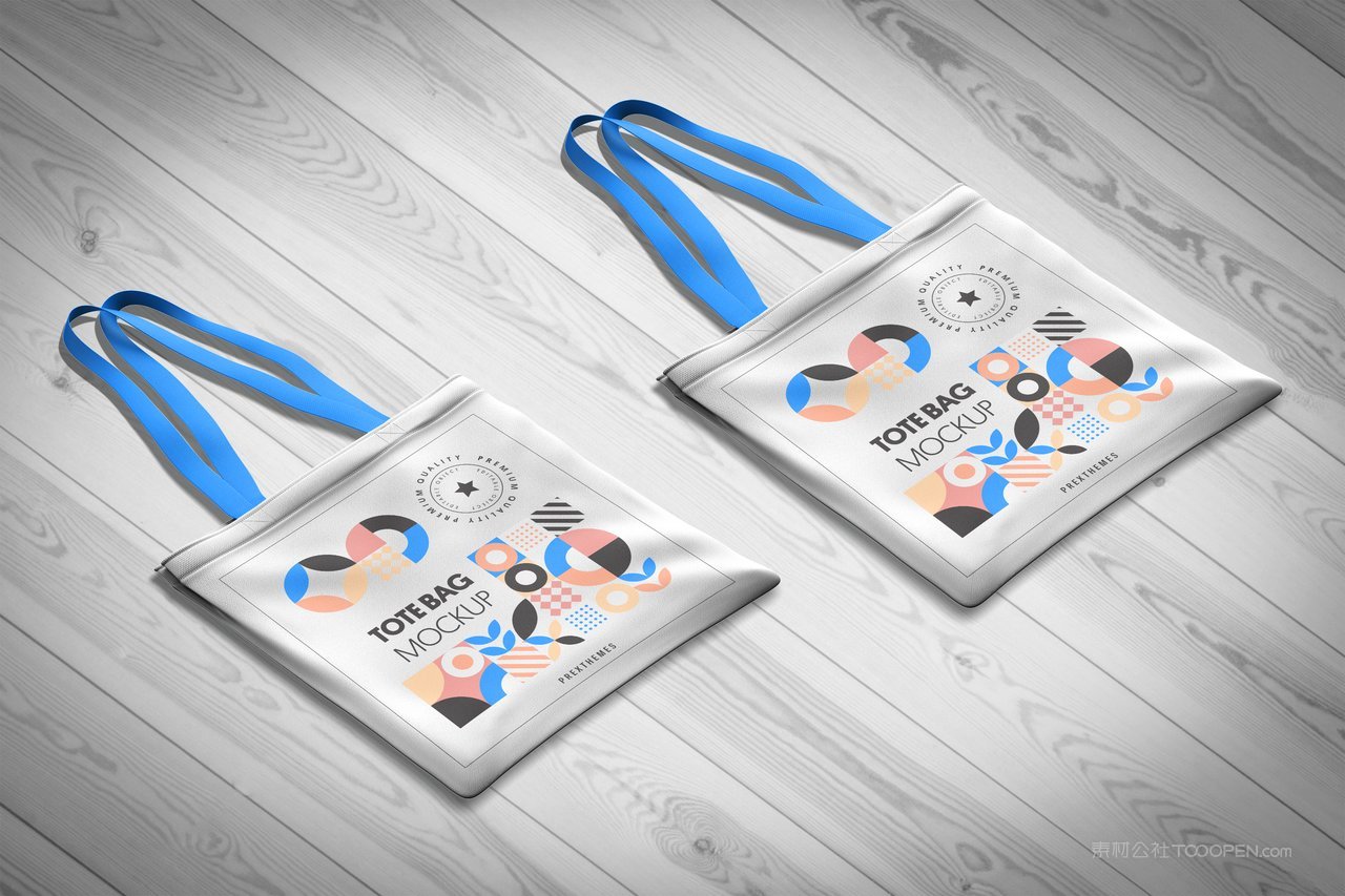 布袋手提袋样机