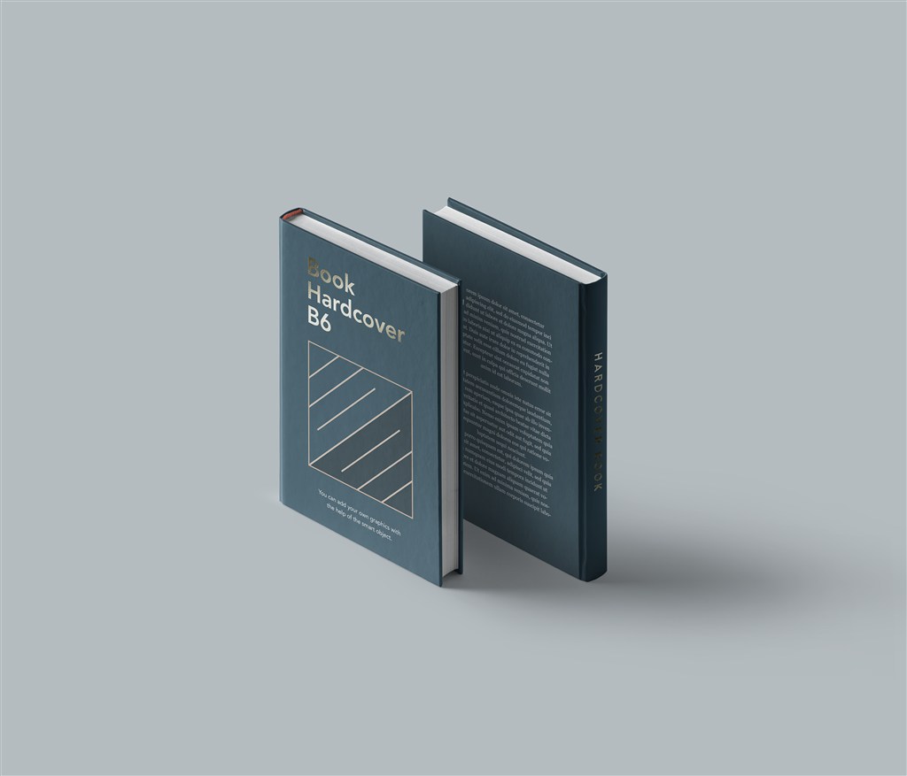 硬皮精装书样机