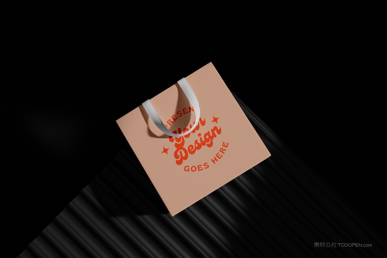 购物袋纸袋样机