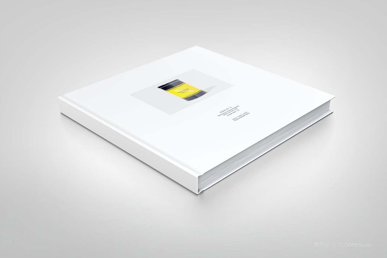 宣传册横版画册书籍展示效果样机