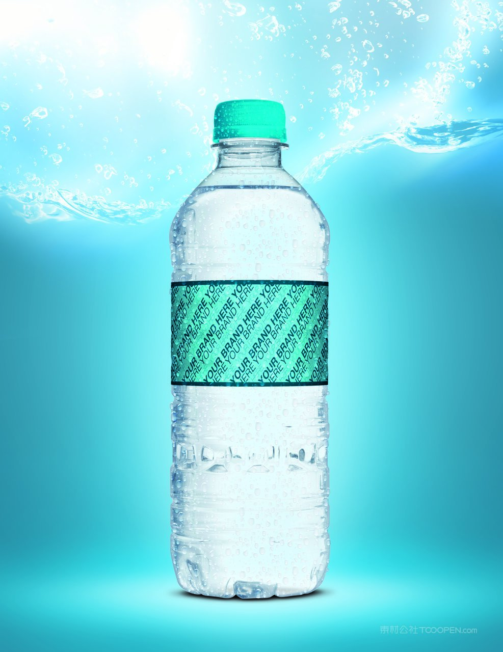 矿泉水饮料包装样机