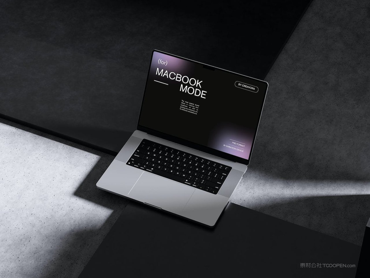 笔记本电脑场景样机